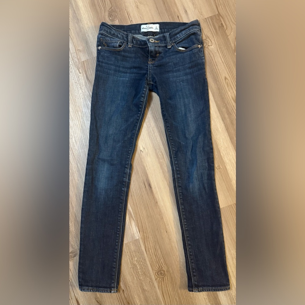 Abercrombie & Fitch Kids Dark Blue Slim Jeans